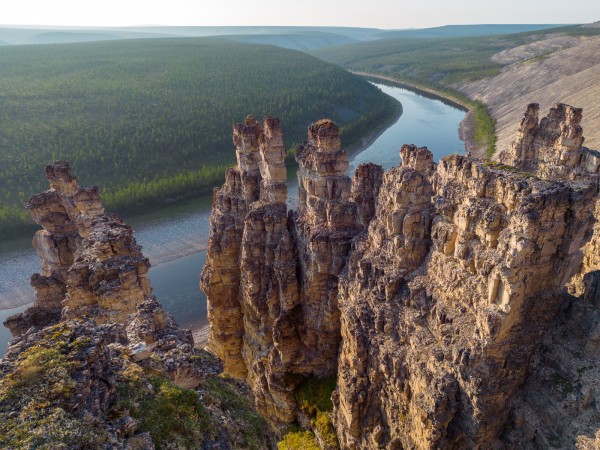 Kotuykan-Kotuy rivers, Anabar plateau, Russia 2023